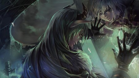 Аниме парень демон