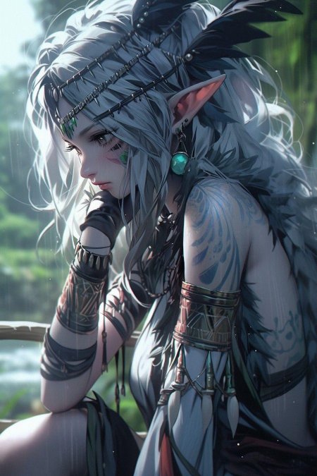 Девушка из фэнтези