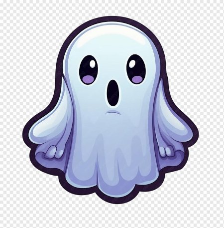 Мультяшное привидение