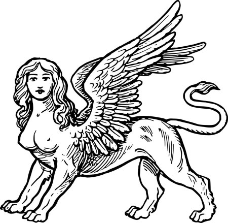 Мифические существа древней греции сфинкс