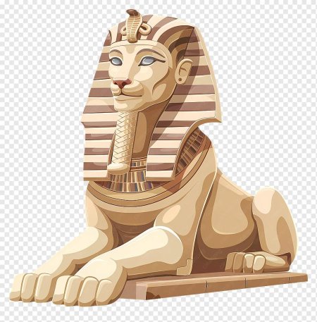 Сфинкс египетский мультяшный