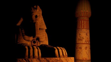 Луксорский храм статуи рамзеса