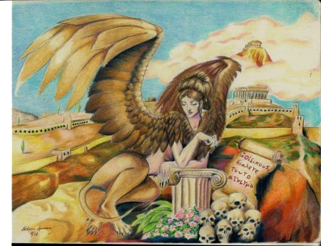 Сфинкс в мифологии древней греции