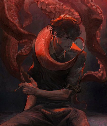 Парень с щупальцами