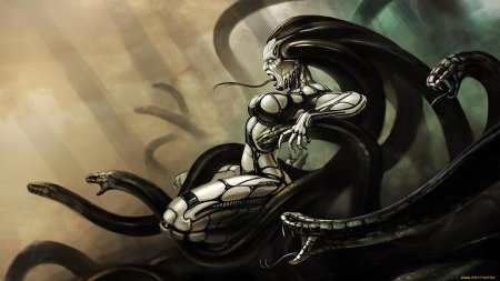 Медуза горгона ламия