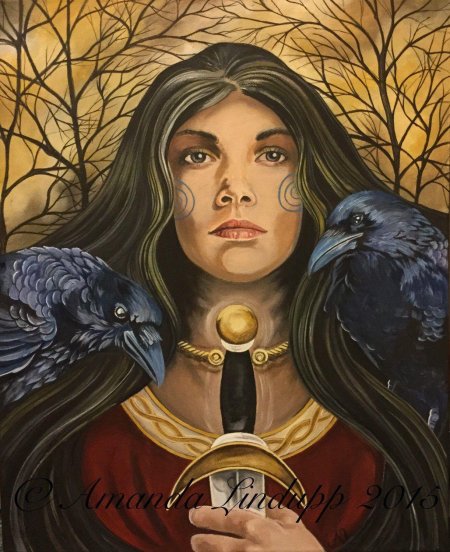 Морриган кельтская богиня