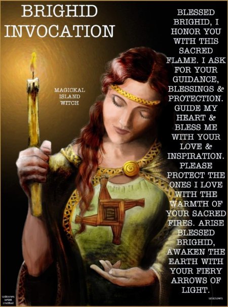 Кельтская богиня бригид