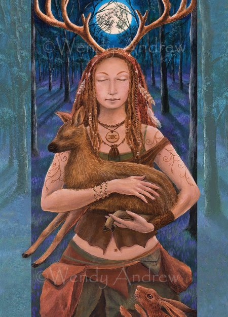 Кельтская богиня бригитта