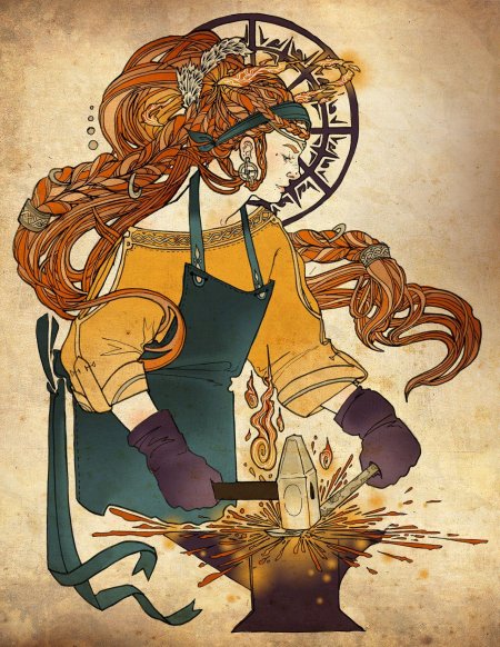 Скандинавская ведьма вёльва