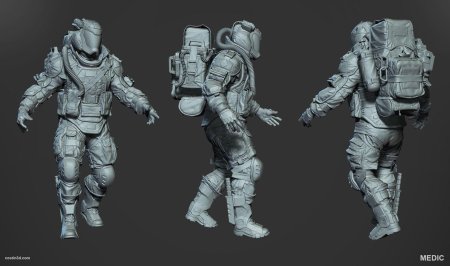 Скафандр космонавта референс