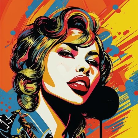 В стиле поп арт