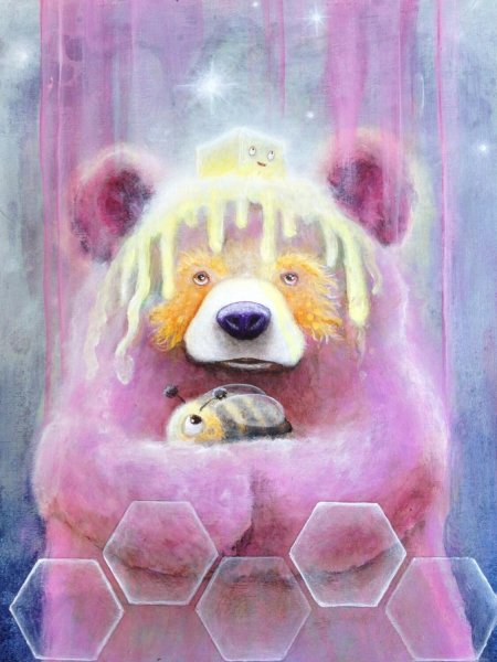 Картина медвежонок