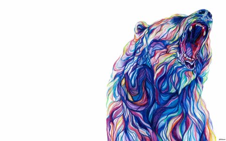 Медведь арт