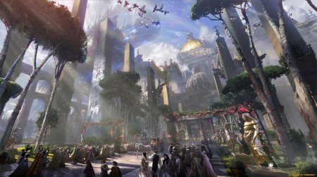 Фэнтези город