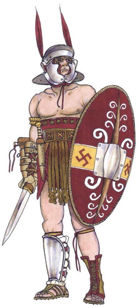 Римский воин гладиатор