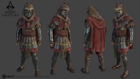 Assassins creed origins костюм центуриона