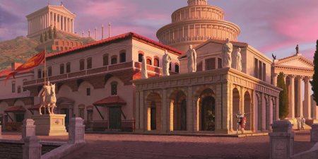 Греция античность олимп фон