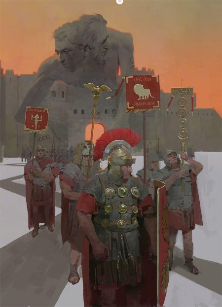 Римский легионер центурион