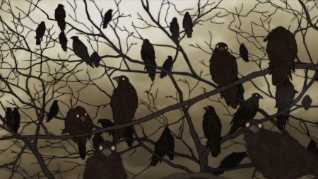 Вороны стая