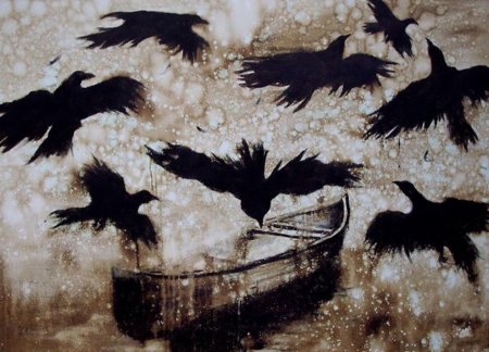 Стая ворон
