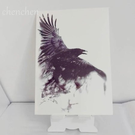 Ворона тату