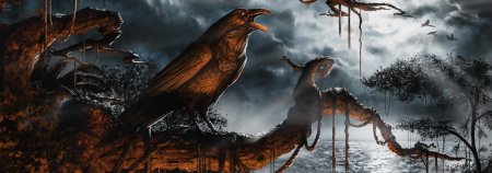 Ворон фэнтези