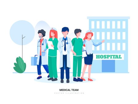 Hospital illustration