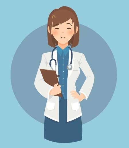 Медсестра мультяшная