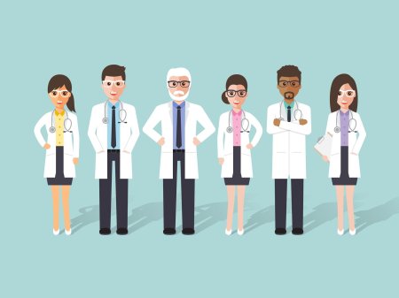 Медицинский работник рисунок