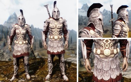 Скайрим имперская броня мод
