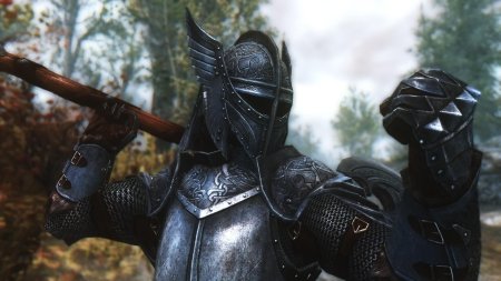 Серебряная броня скайрим