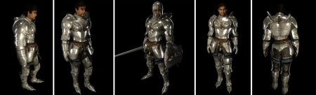 Доспехи рыцарей