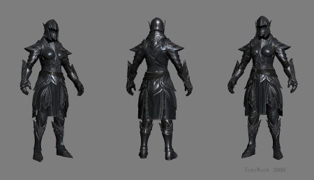 Скайрим броня эбонитовая кольчуга