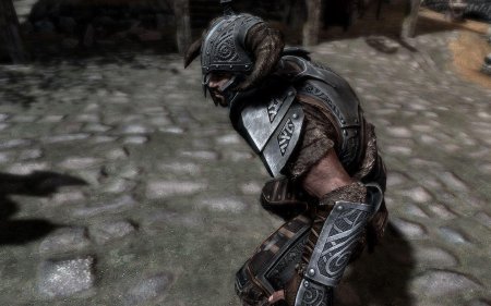 Скайрим мод ретекстур стальной брони