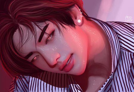 Stray kids феликс art