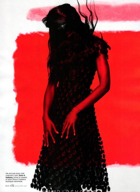 Наоми кэмпбелл в elle