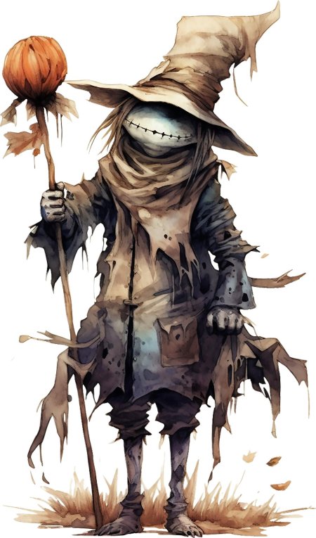 Пугало хэллоуин