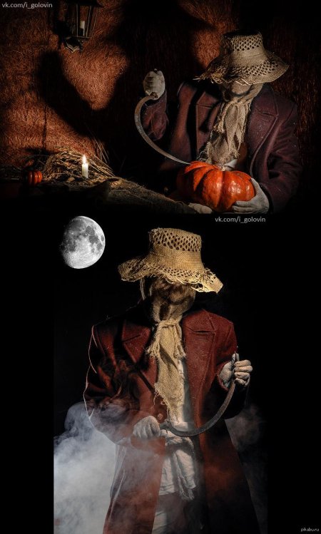 Пугало хэллоуин