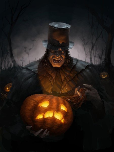 Хэллоуин арт