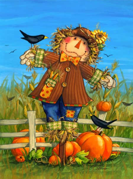 Пугало огородное