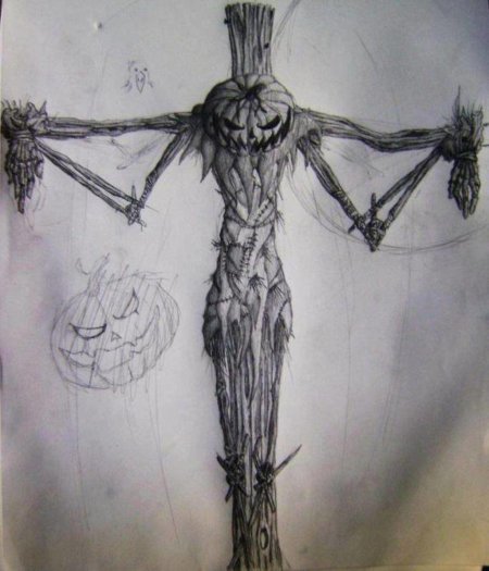 Страшные рисунки