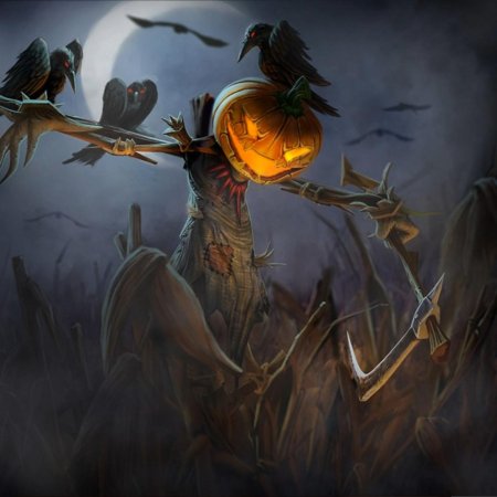 Тыквоголовый джек хэллоуин