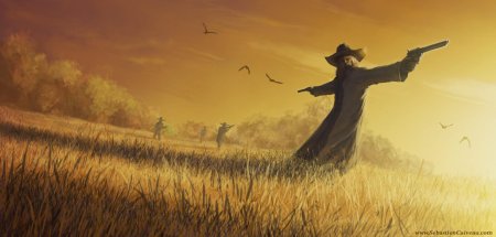 Пугало пехов арт