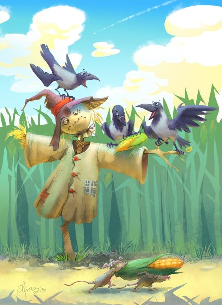 Чучело иллюстрации