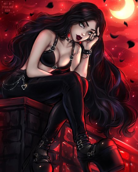 Вампиресса под