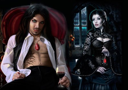 Граф дракула его девушки вампирес