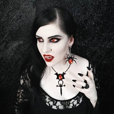 Образ вампирши на хэллоуин для девушек