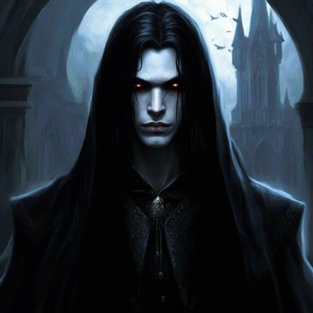 Мужчина вампир