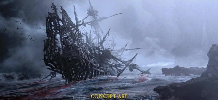 Корабль салазара из пиратов карибского моря