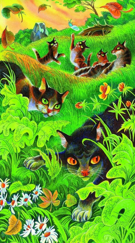 Коты-воители. золотая коллекция. тайна щербатой